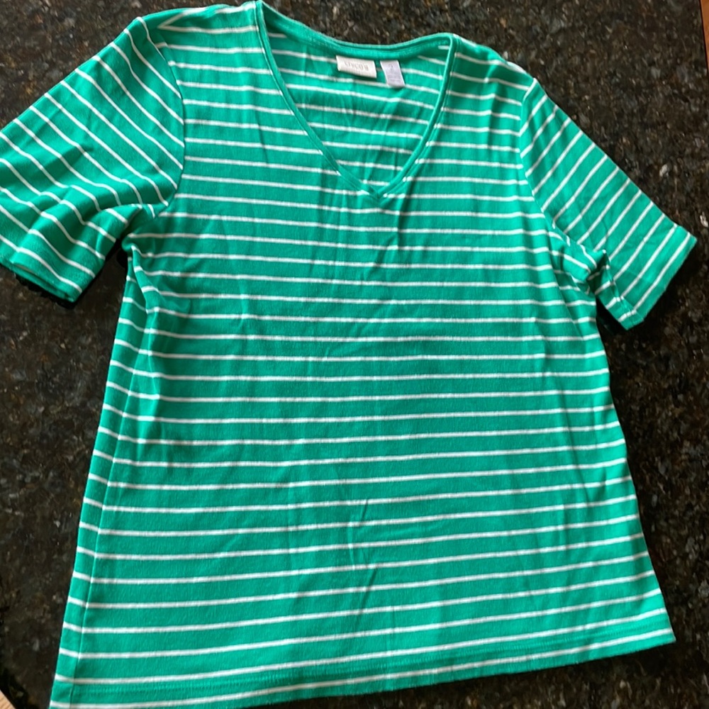 Chico’s Striped T-shirt